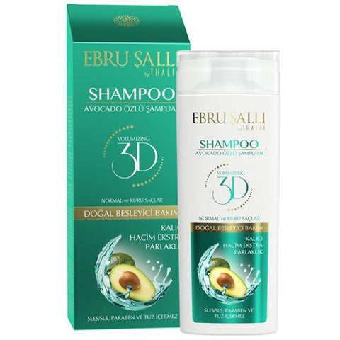Ebru Salli by Thalia Avocado 3D Volumizing Shampoo Normaal & Droog Haar